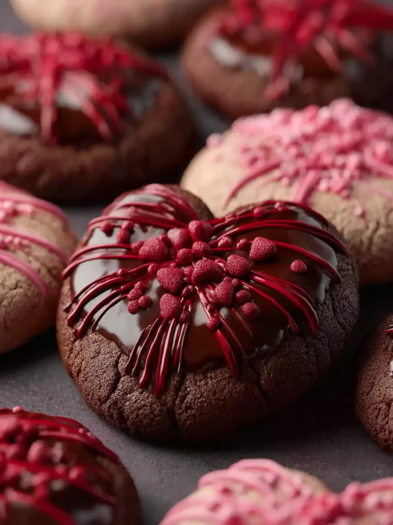 Valentine Ganache Cookies First Image