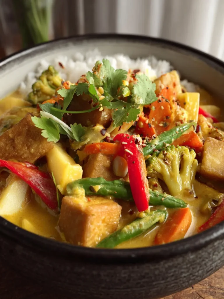 Vegan Yellow Curry First Image