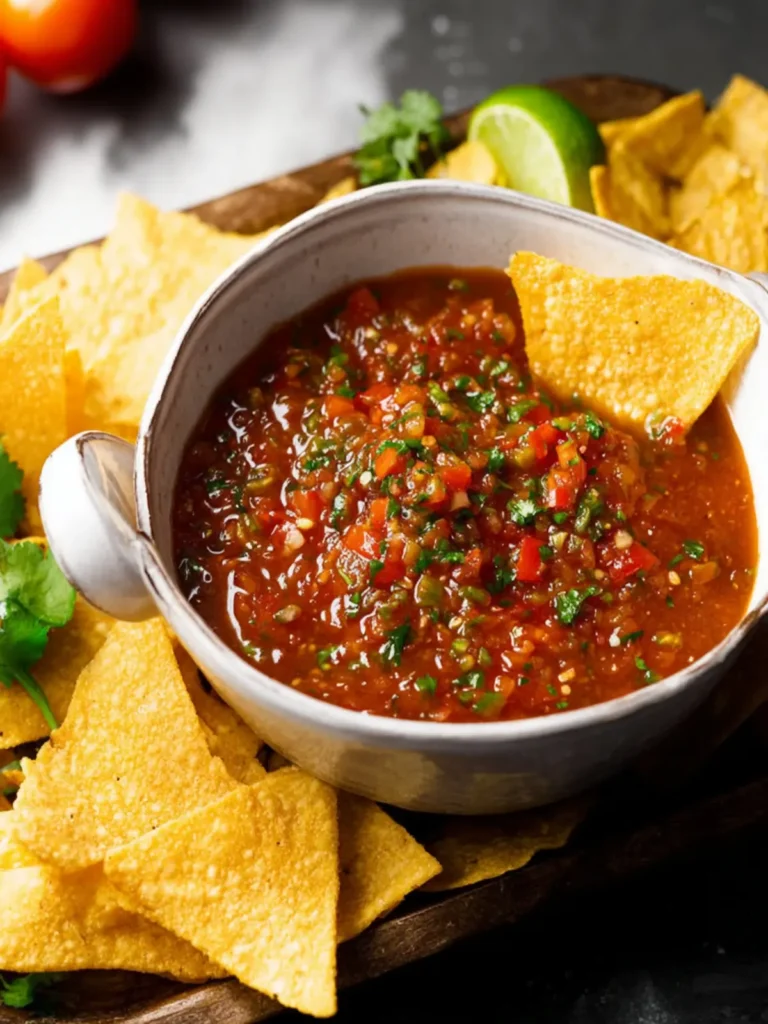 5 Minute Blender Salsa Recipe First Image