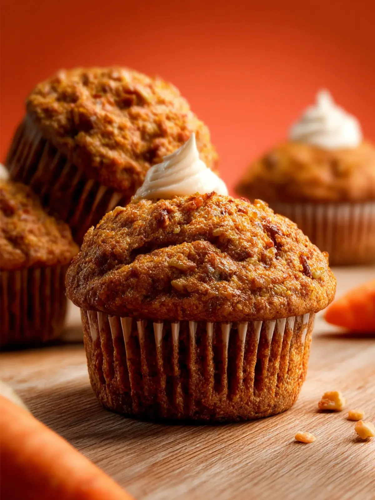 Carrot Cake Muffins First Image