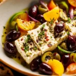 Citrus Herb Marinated Feta and Olives First Image