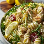 Creamy Lemon Pasta Salad First Image