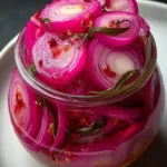 Hot Honey Pickled Red Onions First Image