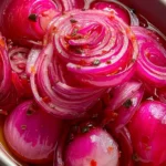 Hot Honey Pickled Red Onions First Image