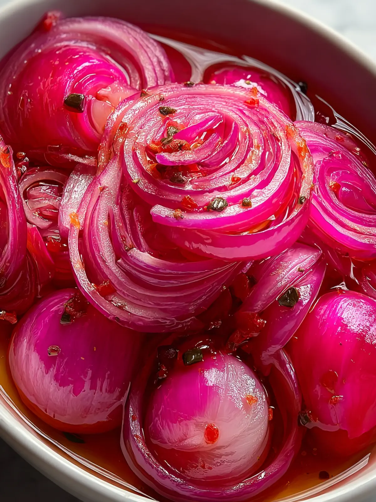 Hot Honey Pickled Red Onions First Image
