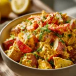 Zesty Crawfish Boil Potato Salad with Zesty Mustard Dressing First Image