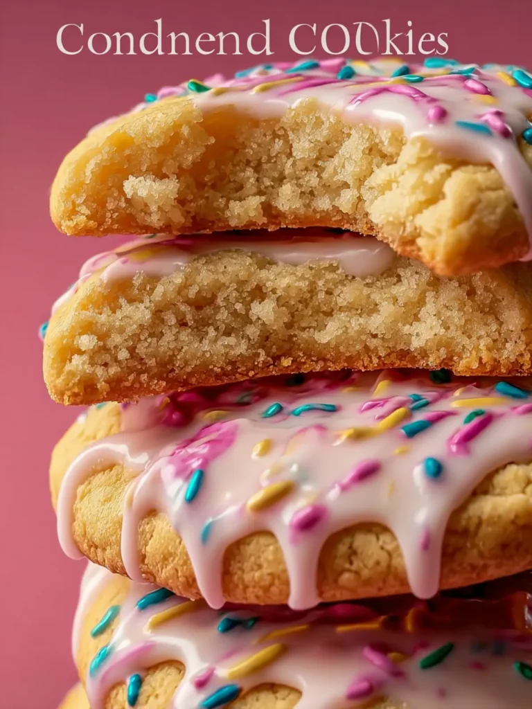 condensed milk cookies First Image