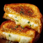 Garlic Bread Grilled Cheese First Image
