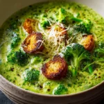 Garlic Italian Broccoli Soup First Image