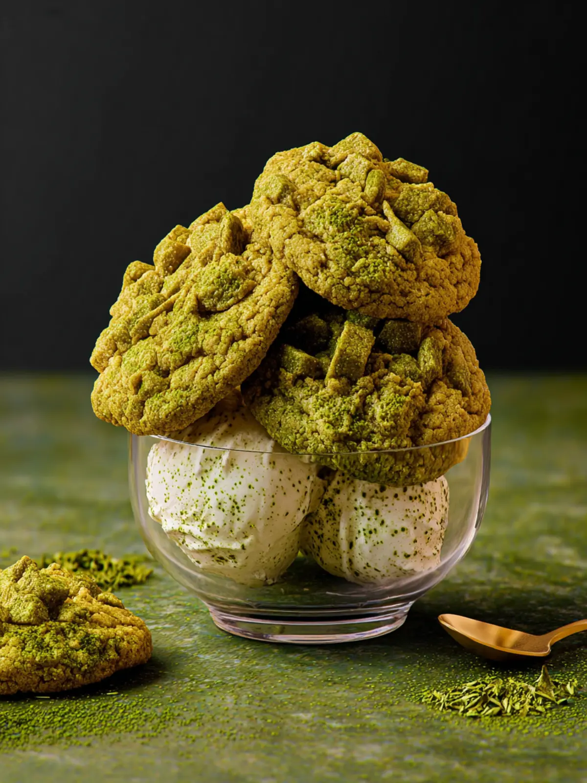 Matcha Cookies First Image