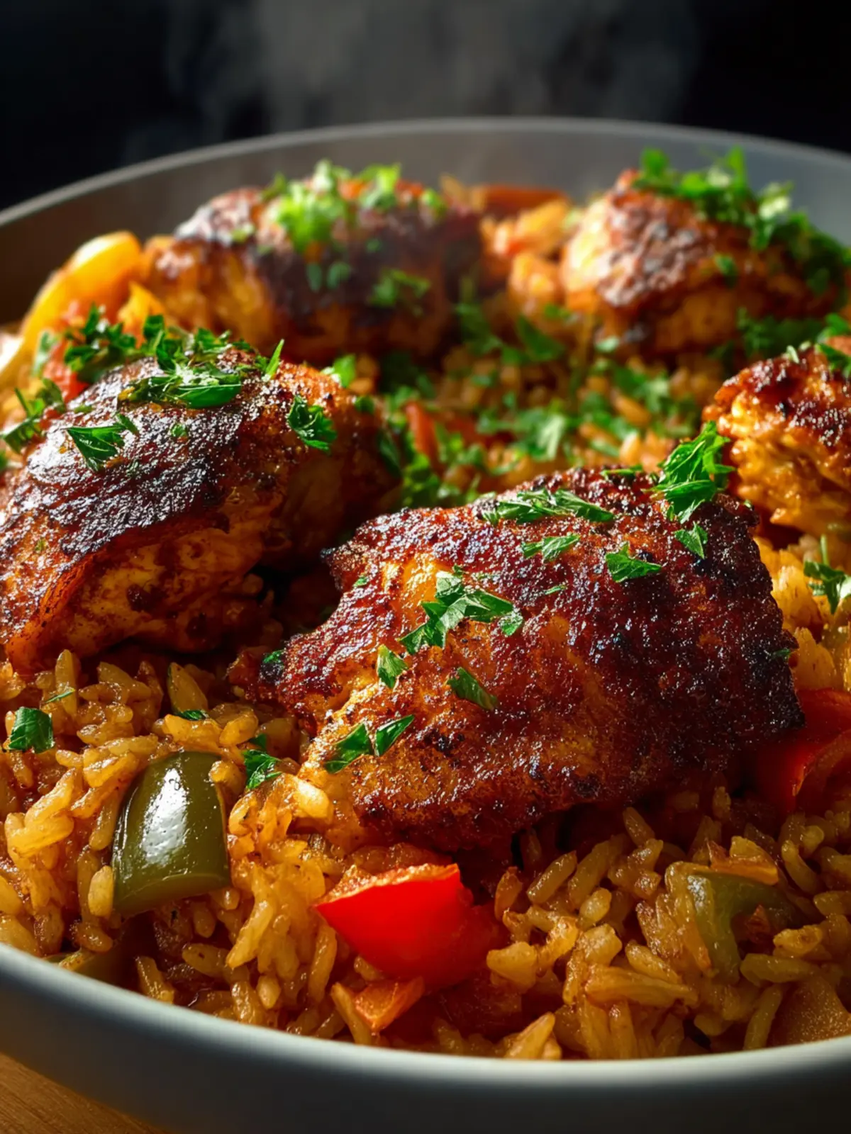 One Pot Cajun Chicken and Rice First Image