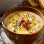 ham potato soup cheesy First Image