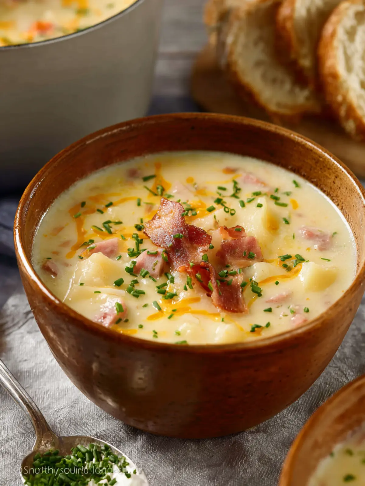 Ham Potato Soup Cheesy: The Creamy Comfort You Crave