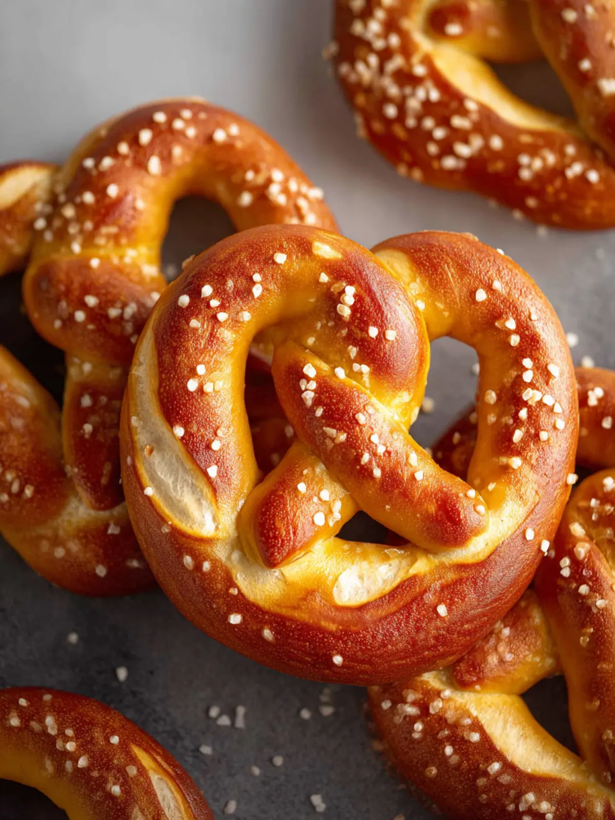 homemade soft pretzels First Image