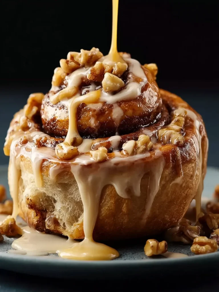 Banana Pudding Cinnamon Rolls First Image