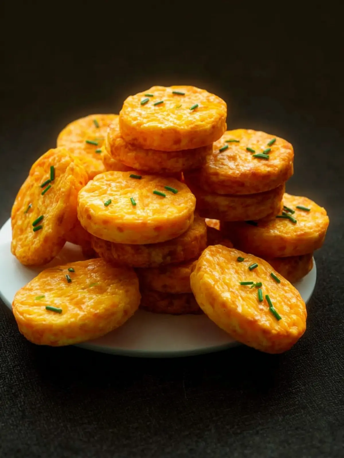 Cheddar Cheese Coins: Irresistibly Crispy Snack Perfection