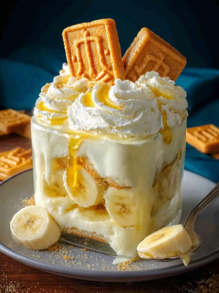 Chessman Cookie Banana Pudding First Image