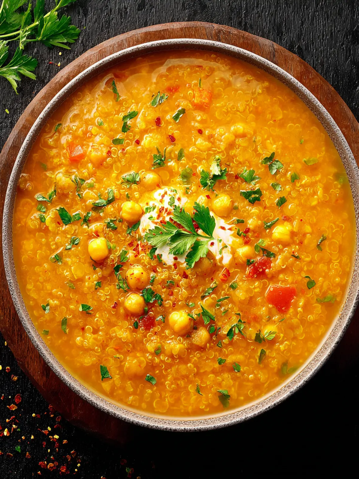 Curried Red Lentil Soup: Comforting Bowl of Goodness