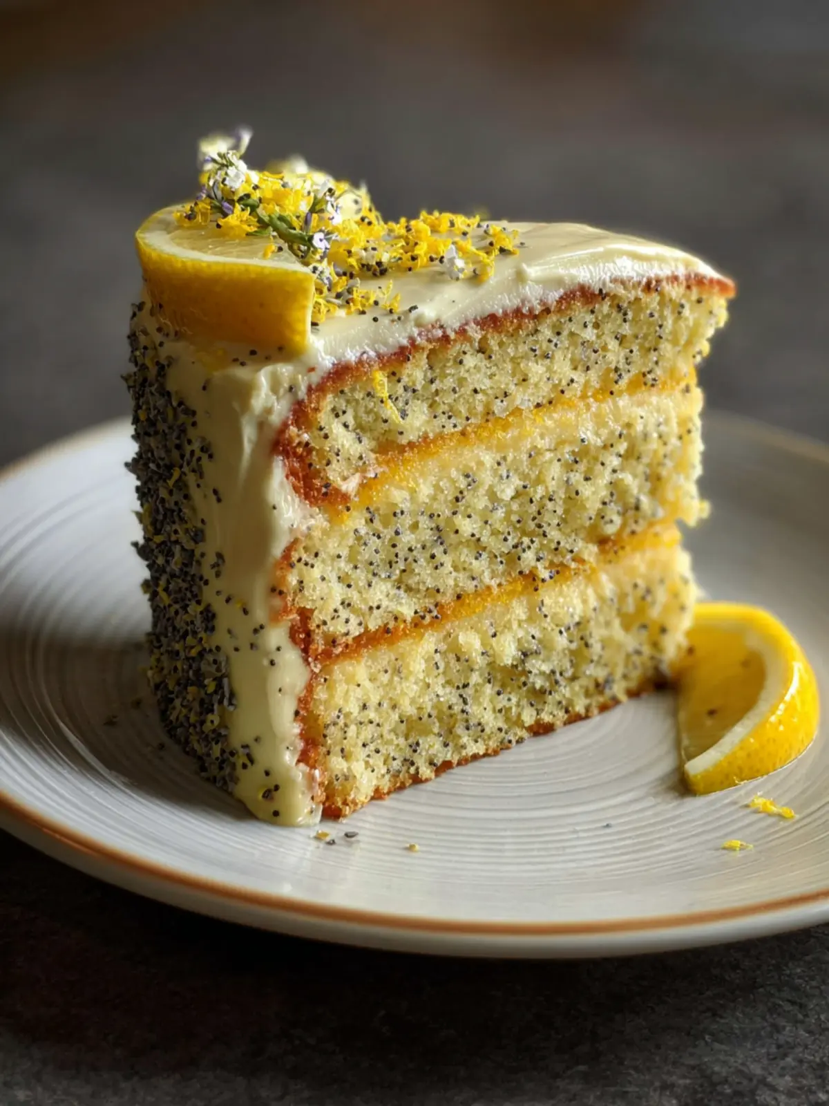Lemon Poppy Seed Cake First Image