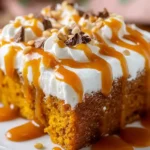 Pumpkin Caramel Poke Cake First Image